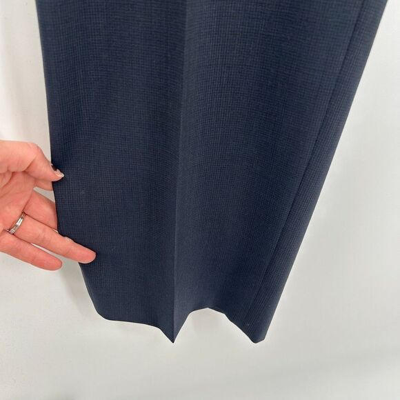 HUGO BOSS Men's 100% Wool Dark Gray Straight Leg Trouser Dress Pants Size 36 - Picture 4 of 8